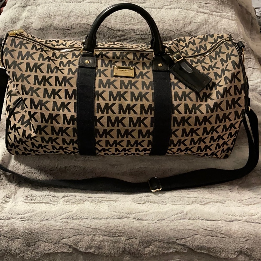 Michael Kors duffel weekend bag monogram